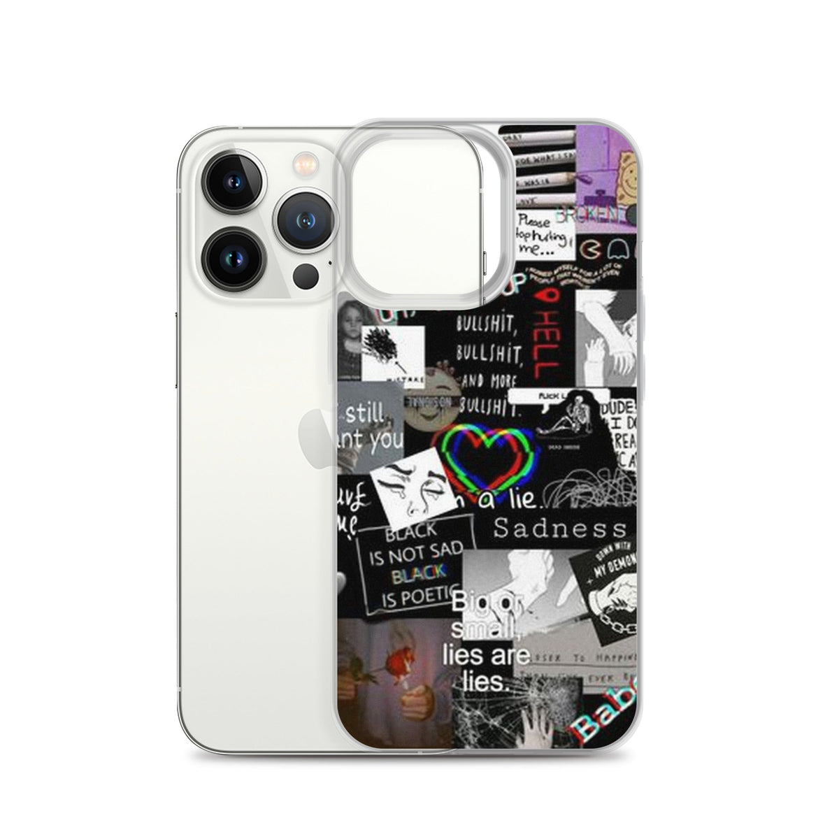 Black Design iPhone Handyhülle