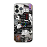Black Design iPhone Handyhülle