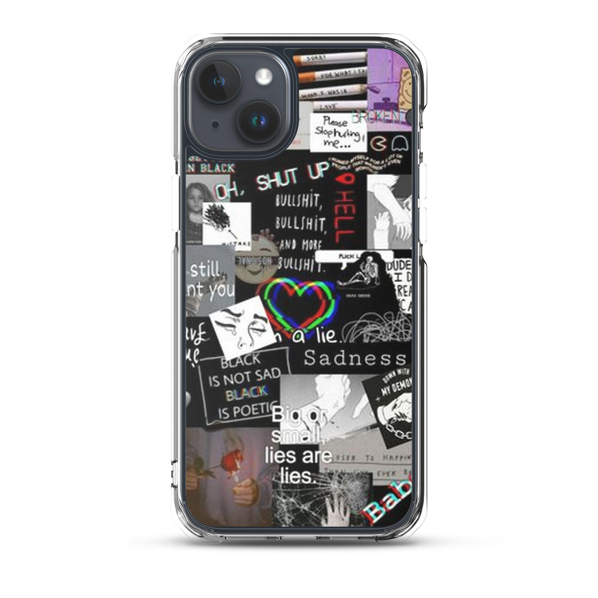 Black Design iPhone Handyhülle