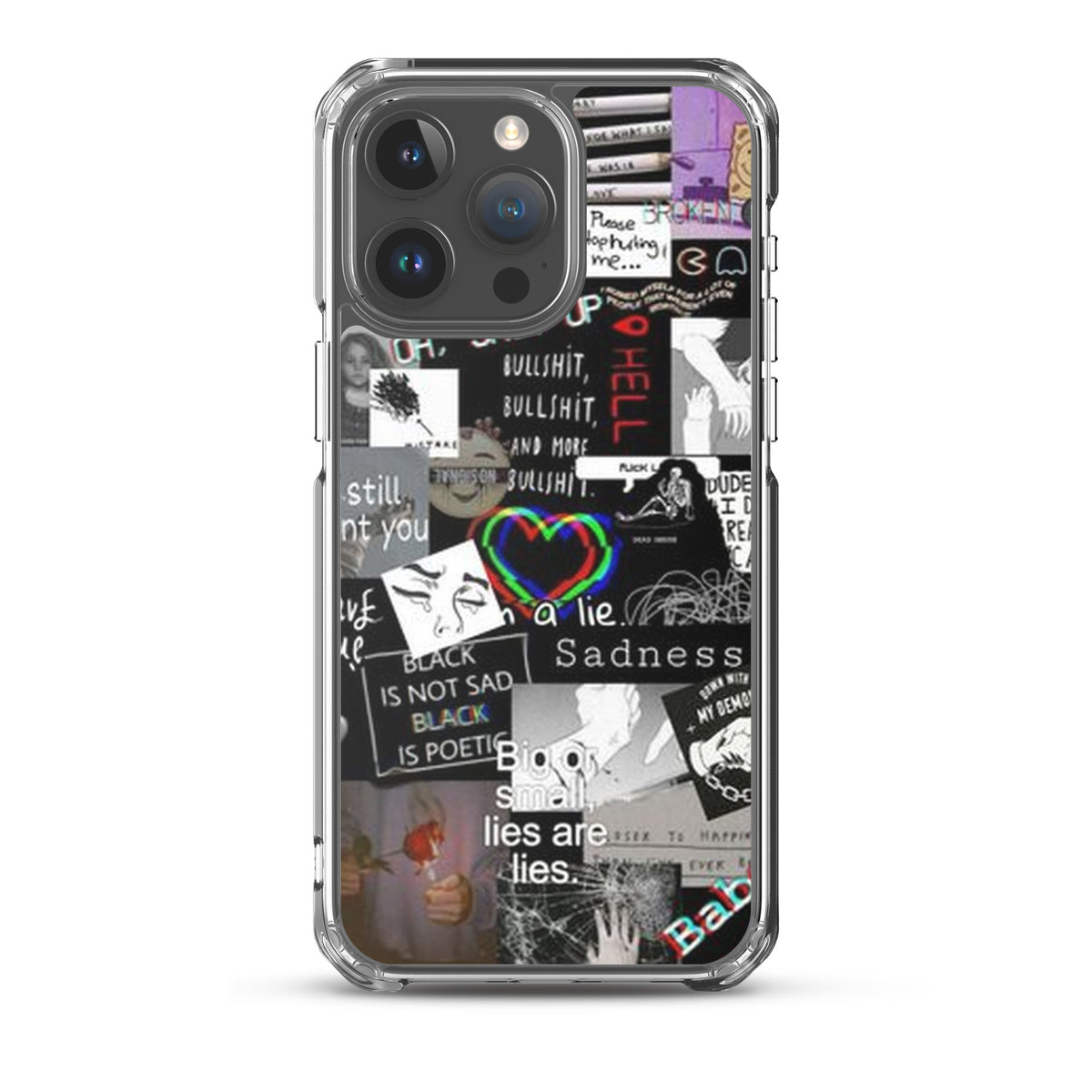 Black Design iPhone Handyhülle