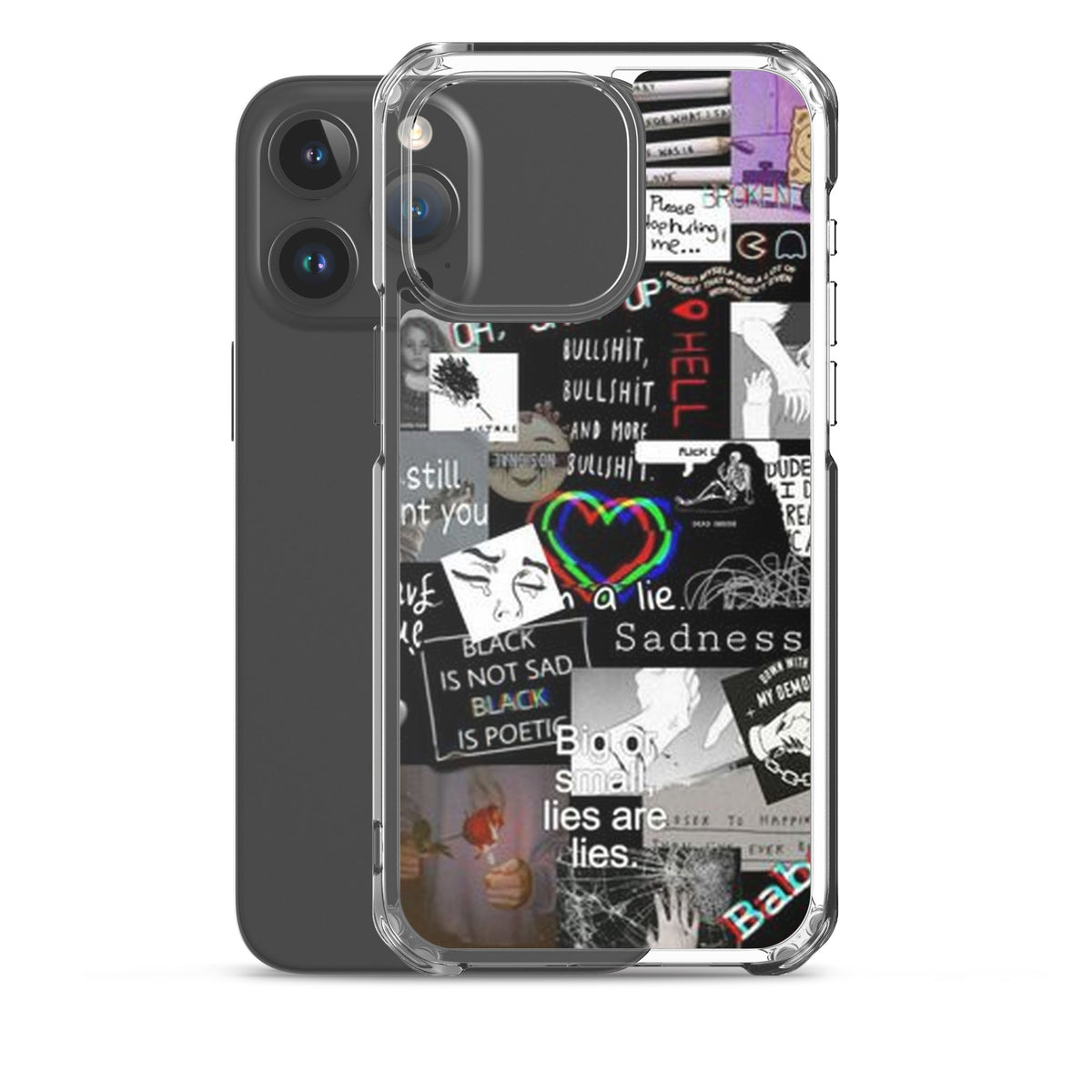 Black Design iPhone Handyhülle