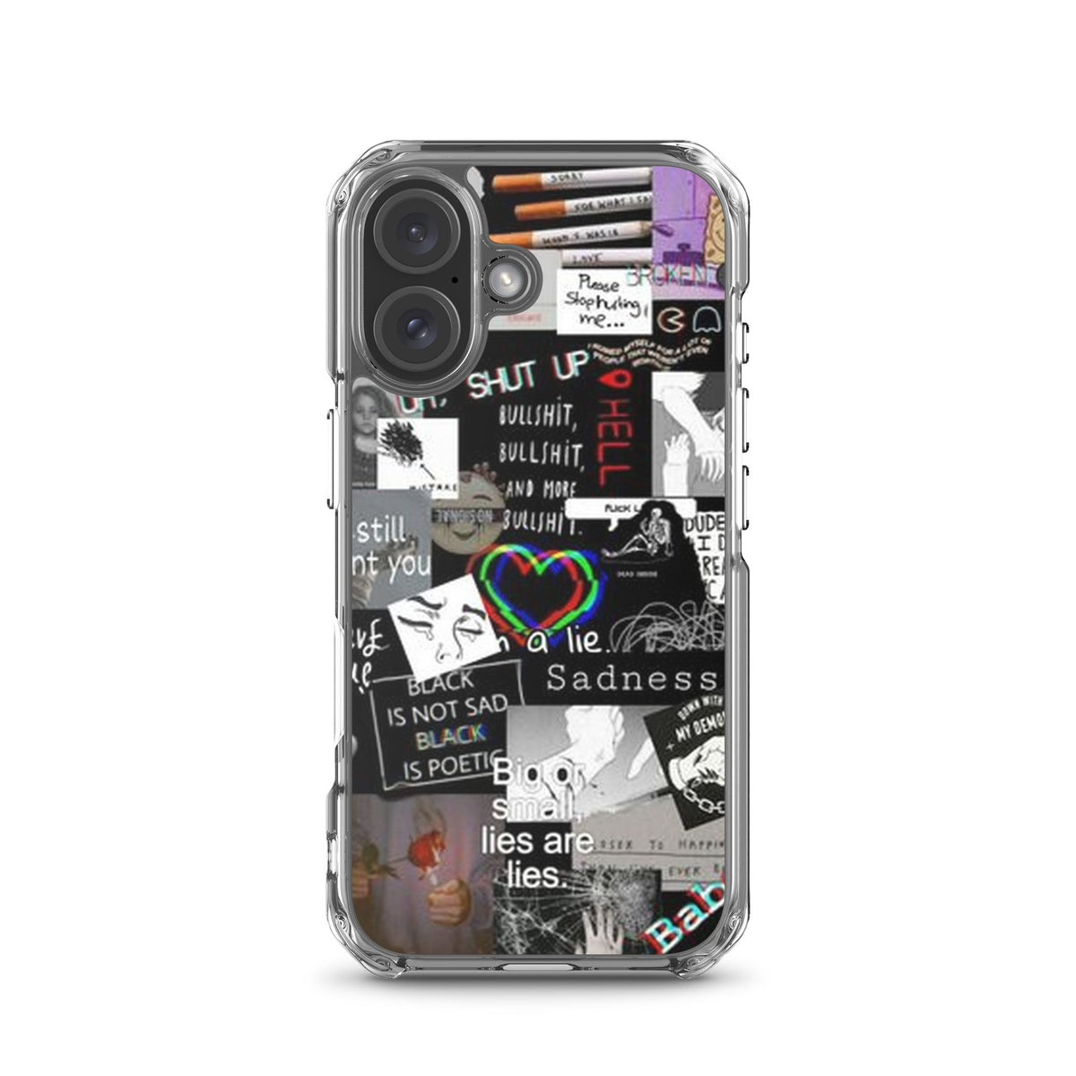 Black Design iPhone Handyhülle