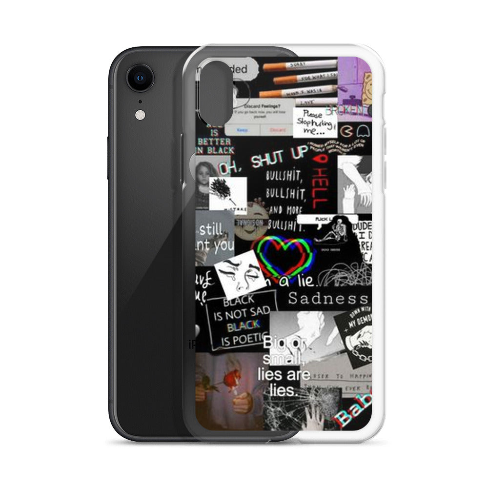 Black Design iPhone Handyhülle
