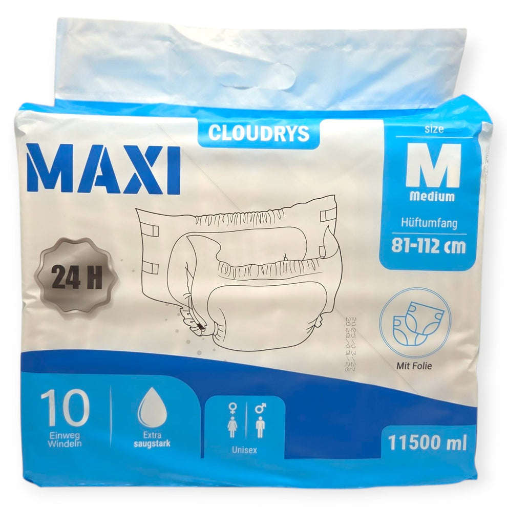 Cloudrys maxi Windeln mit Folie 11500 ml Namma Markt