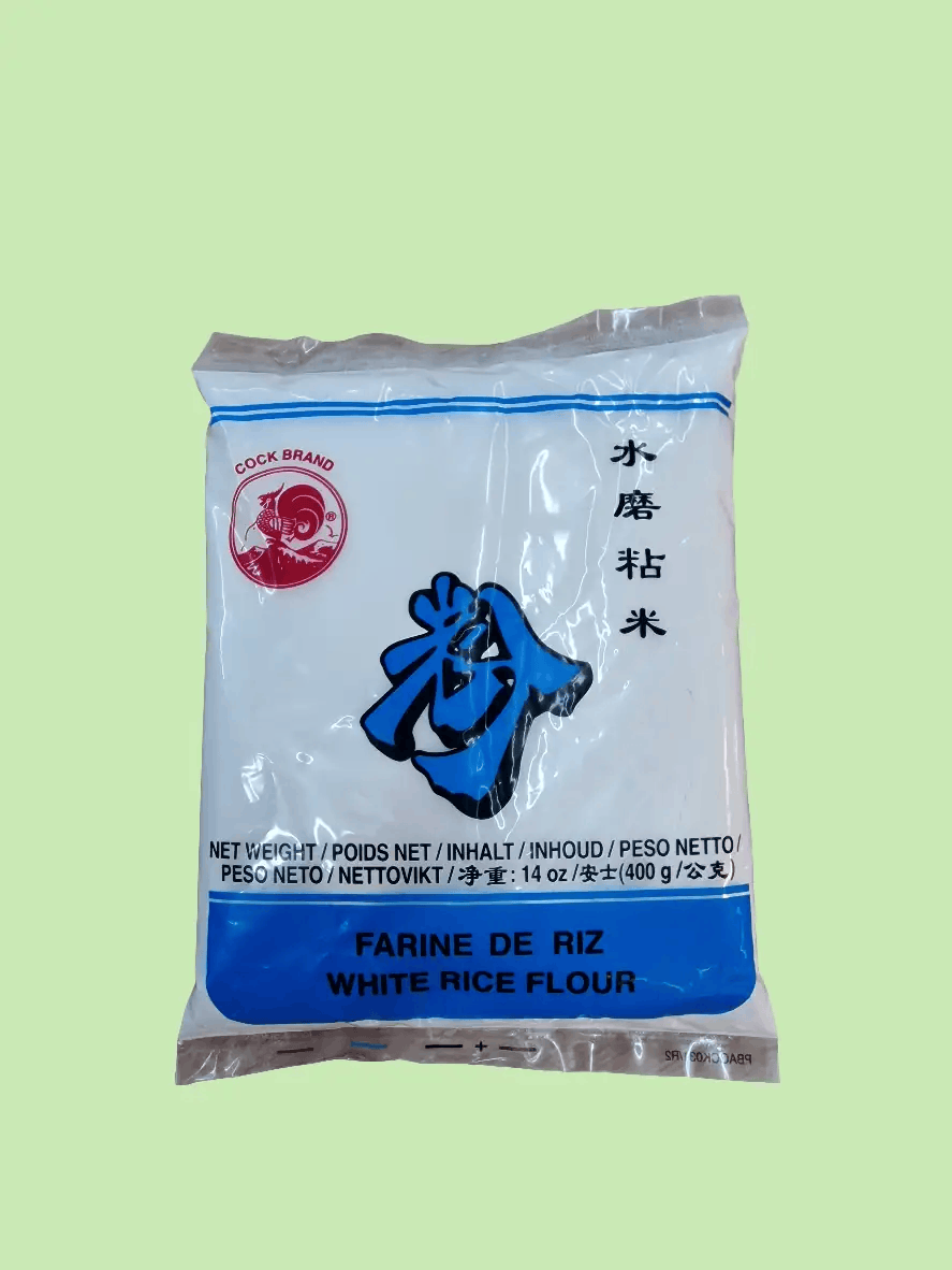 Cock Brand white rice flour 400g - Namma Markt
