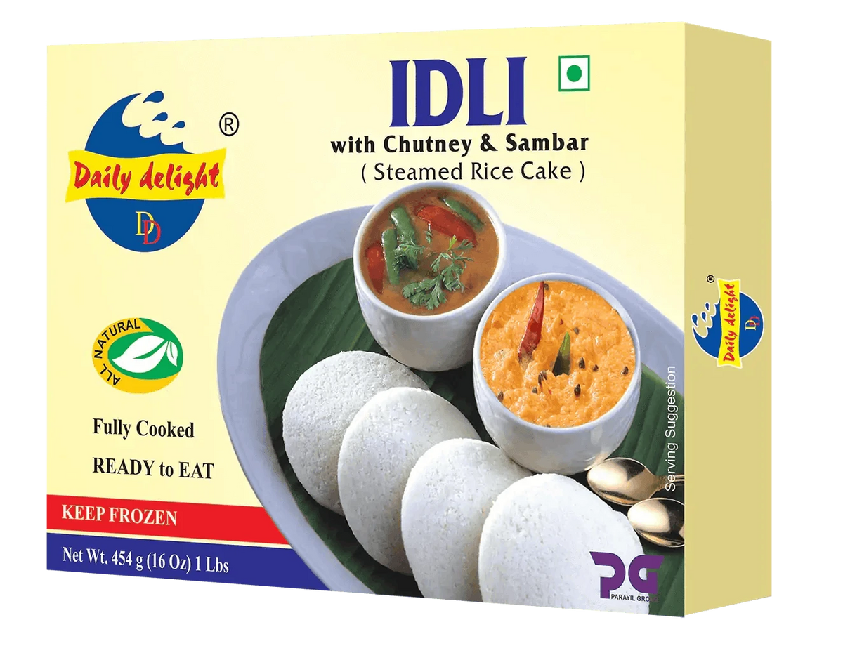 Daily Delight Idli with Chutney and Sambar 454g - Namma Markt