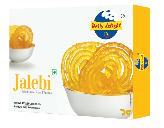 Daily Delight Jalebi Yellow 227g - Namma Markt