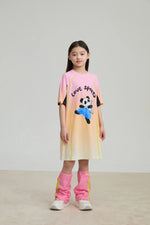 Longline Ribbon Panda Sport Dress