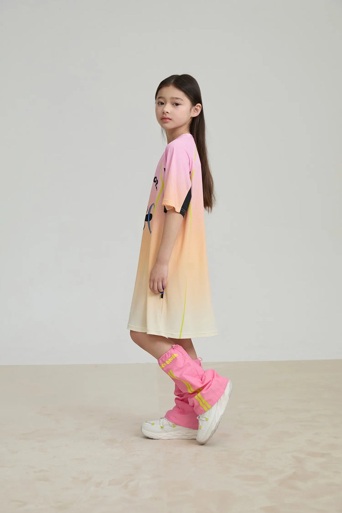 Longline Ribbon Panda Sport Dress