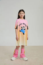 Longline Ribbon Panda Sport Dress