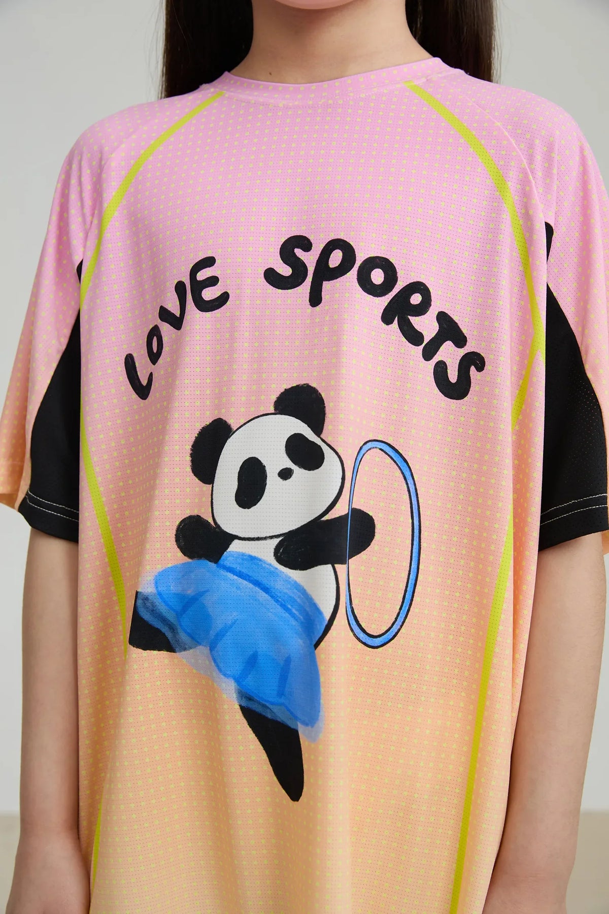 Longline Ribbon Panda Sport Dress
