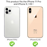 NALIA Schutzglas kompatibel mit iPhone 11 Pro / iPhone X XS, 5D Full-Cover Displayschutz 9H gehärtete Glas-Schutzfolie Bildschirm-Abdeckung, Schutz-Film Screen Protector Tempered Glass