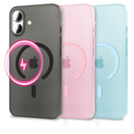 NALIA Ultra-Slim Hardcase für iPhone 17 – MagSafe kompatibel & 0.3mm Dünn – THINIX (Matte Semi-Transparente Hülle) – Marke aus Berlin