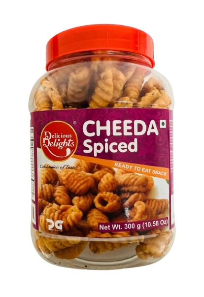 Delicious Delight Cheeda Spiced 300g - Namma Markt