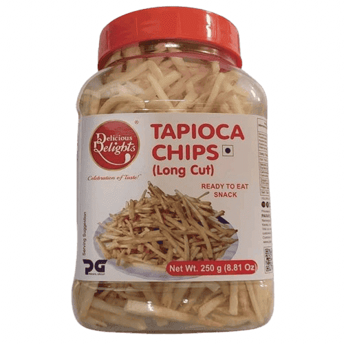 Delicious Delight Tapioca Chips Long Cut 250g - Namma Markt