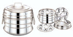 Diamond Steel Idly Pot Big (18 Idly) Namma Markt
