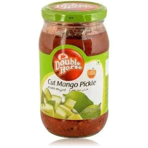 Double Horse Cut Mango Pickle 400g - Namma Markt