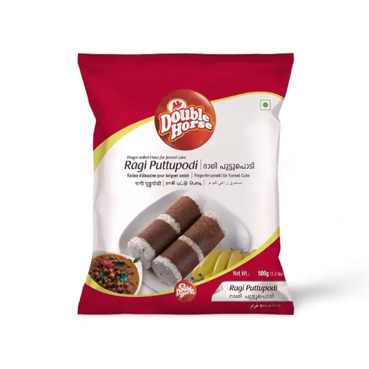 Double Horse Ragi Puttu Podi 500g - Namma Markt