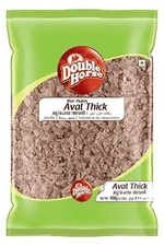 Double Horse Red Aval Rice Flakes / Poha thick 500g - Namma Markt