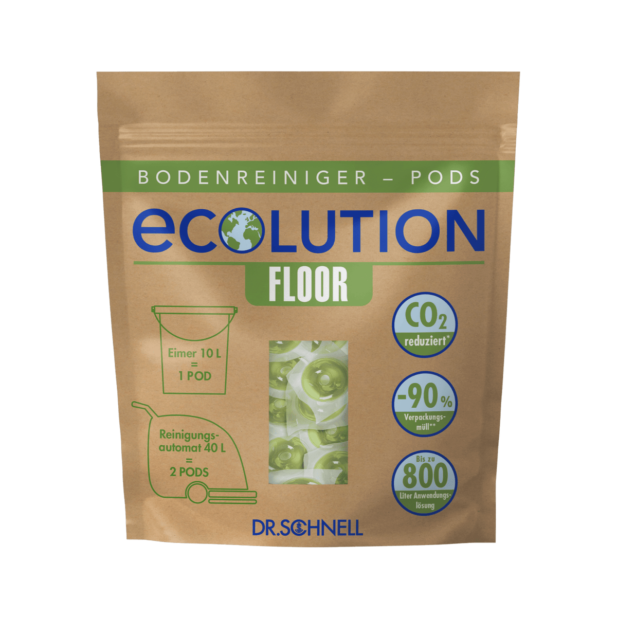 Dr. Schnell ECOLUTION FLOOR PODS Bodenreiniger