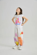 Dream Sports Day Print Bug‑Guard Pants