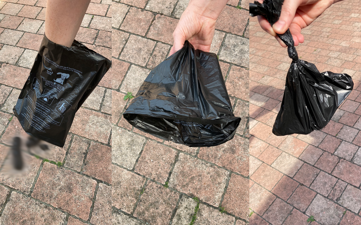 300 Hundekotbeutel mit Spender & Metallclip – Reißfest & blickdicht