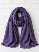 PURE & COZY SCHAL - Vintage Purple- 360°
