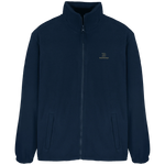 Silence Fleecejacke – goldene Stickerei