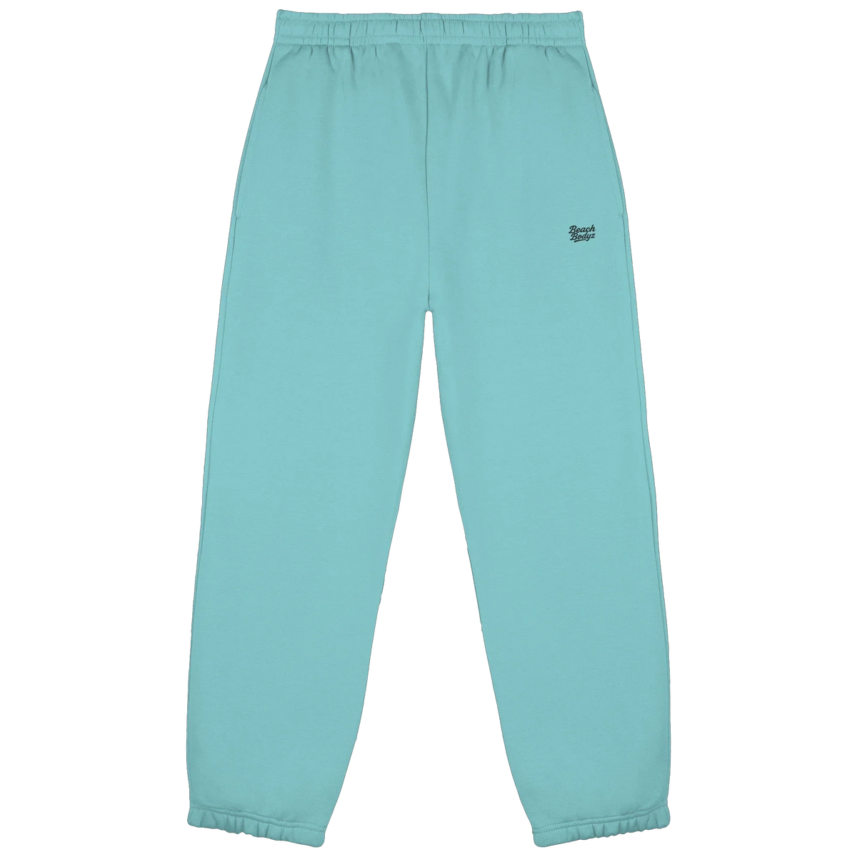 Form Fluffy Jogginghose – schwarze Stickerei