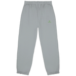 Core Fluffy Jogginghose – grüne Stickerei