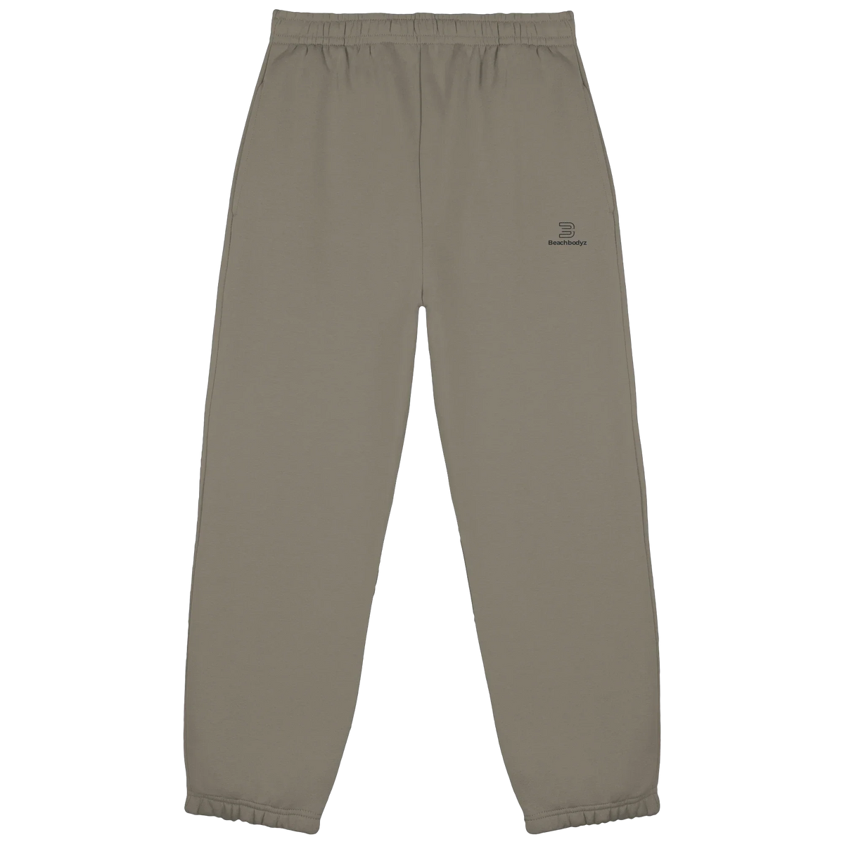 Standard Fluffy Jogginghose – schwarze Stickerei