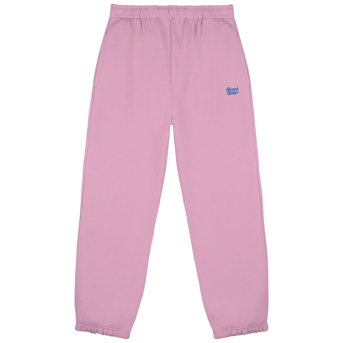 Motion Fluffy Jogginghose – blaue Stickerei