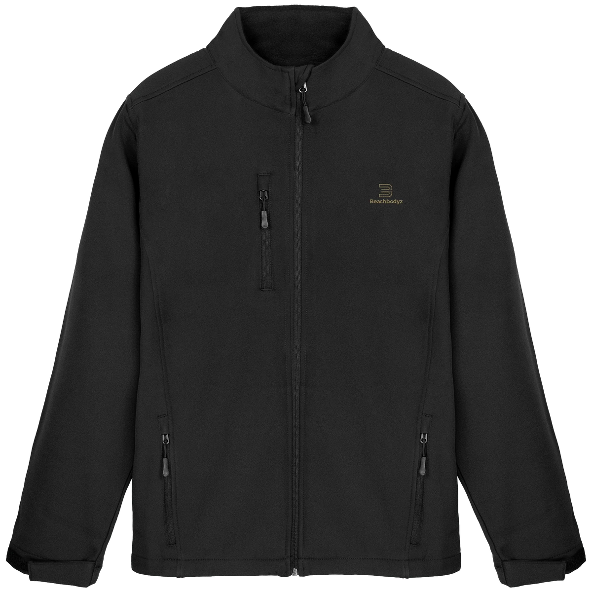 Silence Softshell Jacke – goldene Stickerei