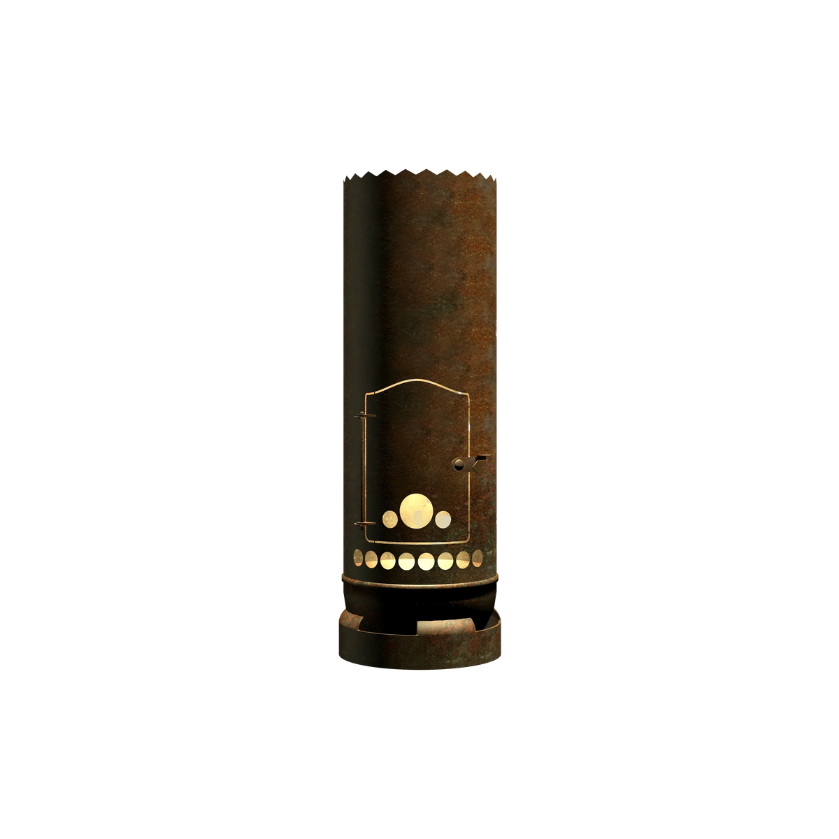 Feuertonne Fußballer