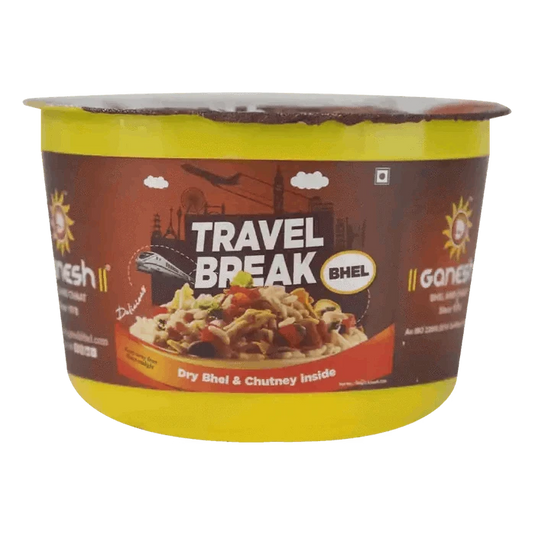 Ganesh Bhel Travel Pack ( Dry Bhel & chutney inside) - Namma Markt