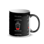 Low Battery I Need Coffee Thermo Tasse