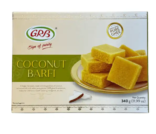 GRB Coconut Barfi 340g - Namma Markt