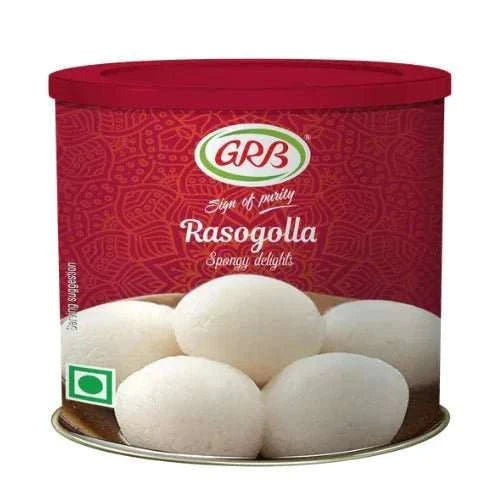 GRB Rasogolla 500g Tin (Ready to Eat) - Namma Markt