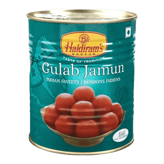 Haldiram’s Gulab Jamun 1kg Tin (Ready to Eat) - Namma Markt