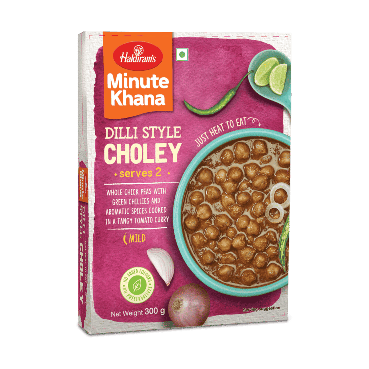 Haldiram's Minute Khana Dilli Style Choley 300g - Namma Markt