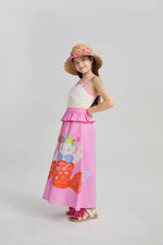 Hawaiian Mermaid Cat Culotte