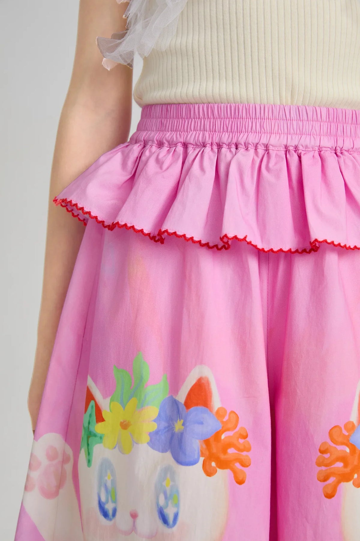 Hawaiian Mermaid Cat Culotte