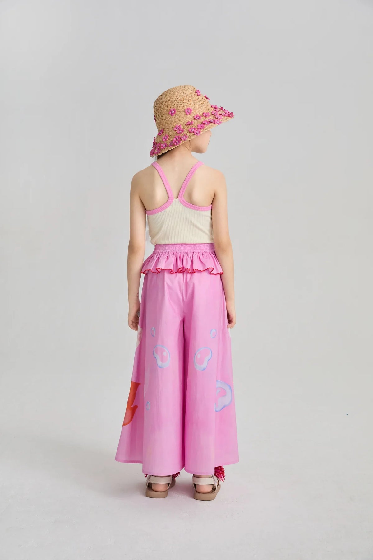 Hawaiian Mermaid Cat Culotte