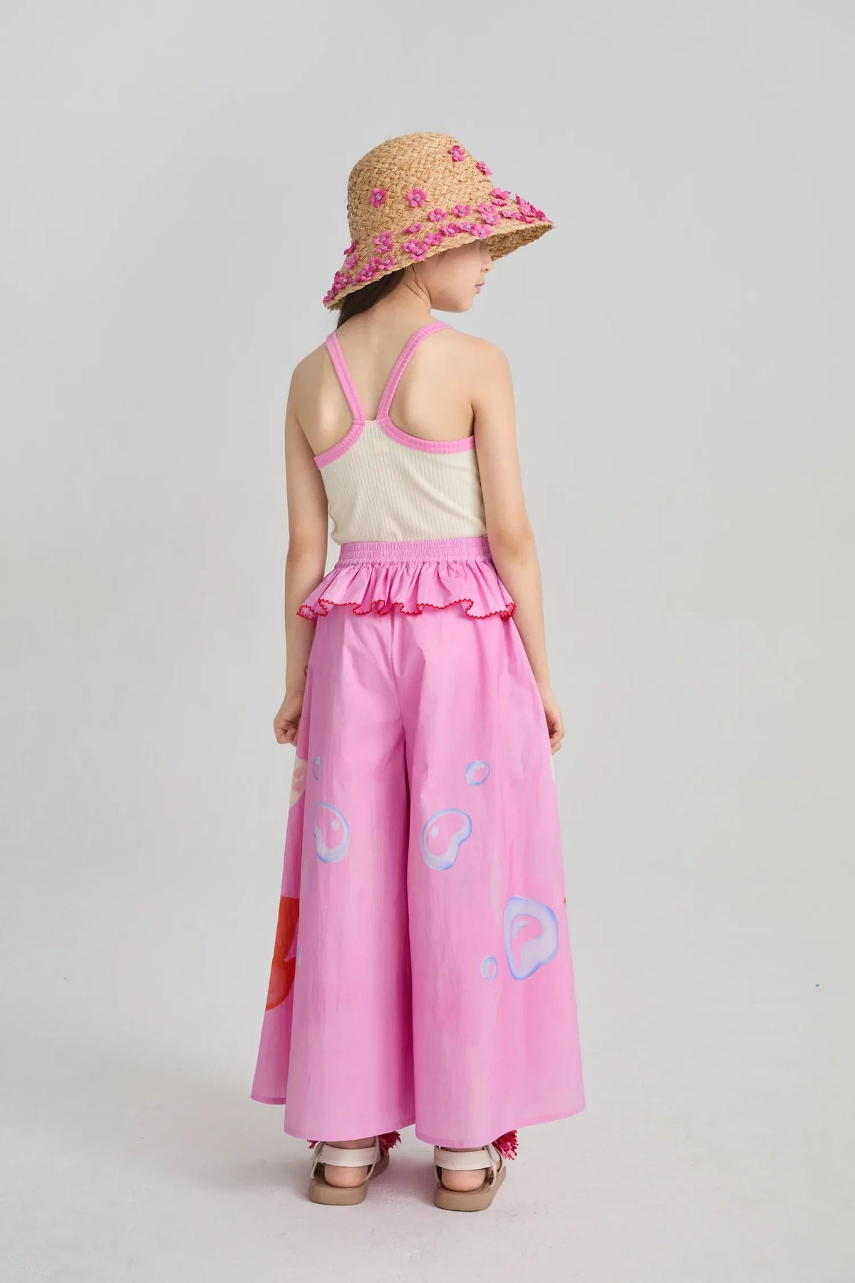 Hawaiian Mermaid Cat Culotte