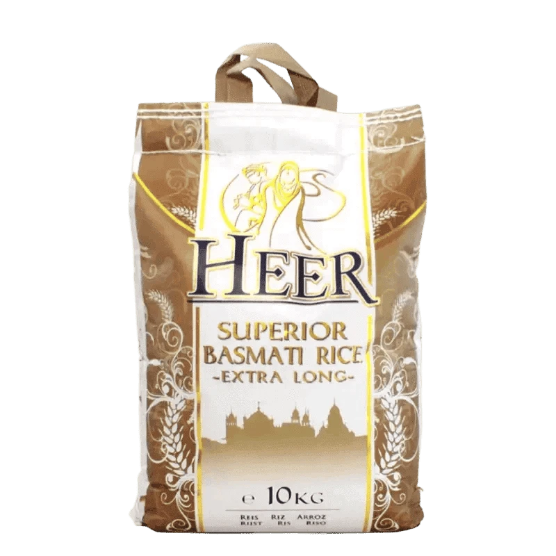 Heer Superior Basmati Rice Extra Long 10kg