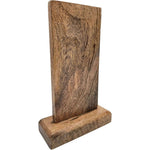 Holzschild MAMA Holztafel Geschenk Muttertag Mutter Schild Mangoholz Höhe 20 cm