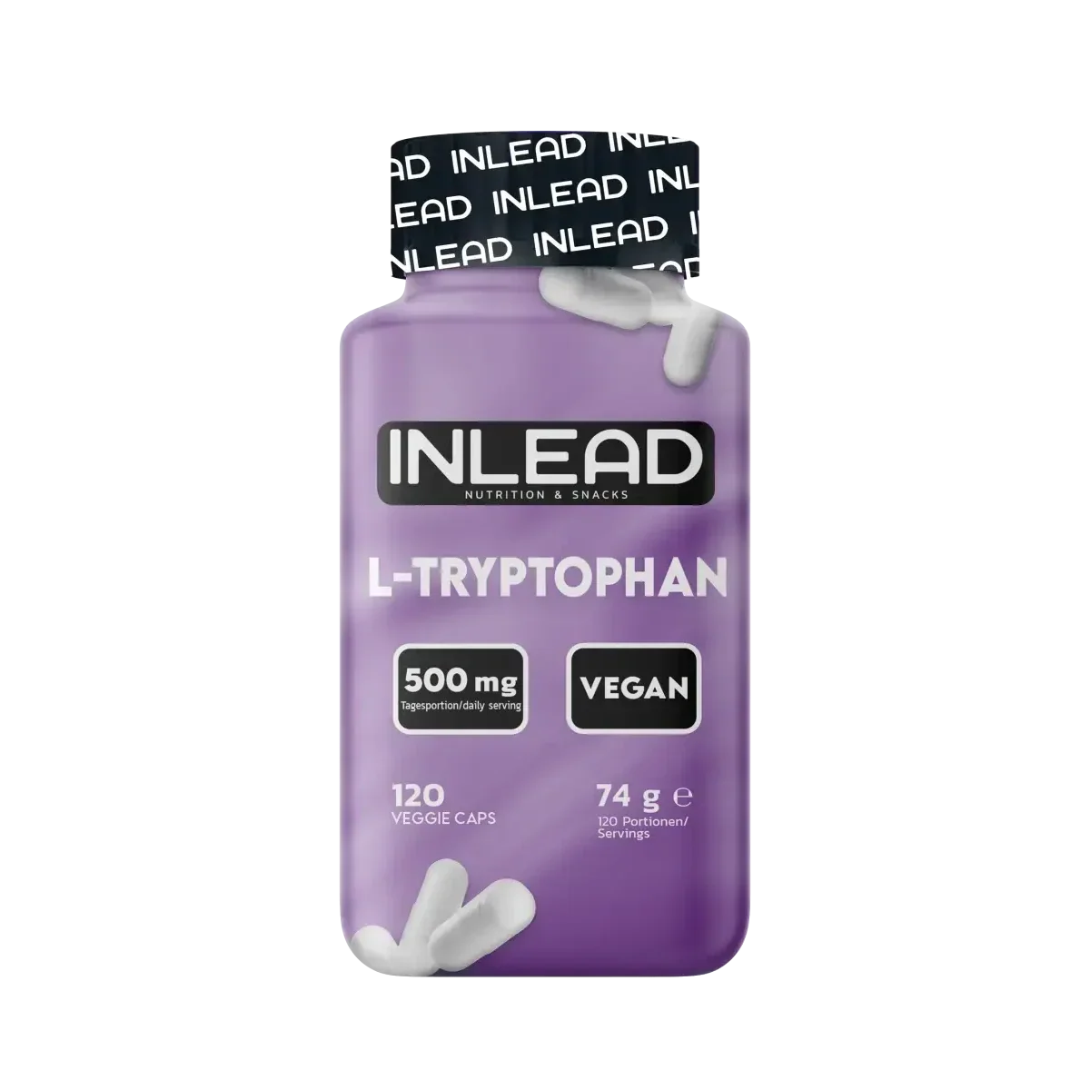 INLEAD L-Tryptophan 500mg 120 Kapseln