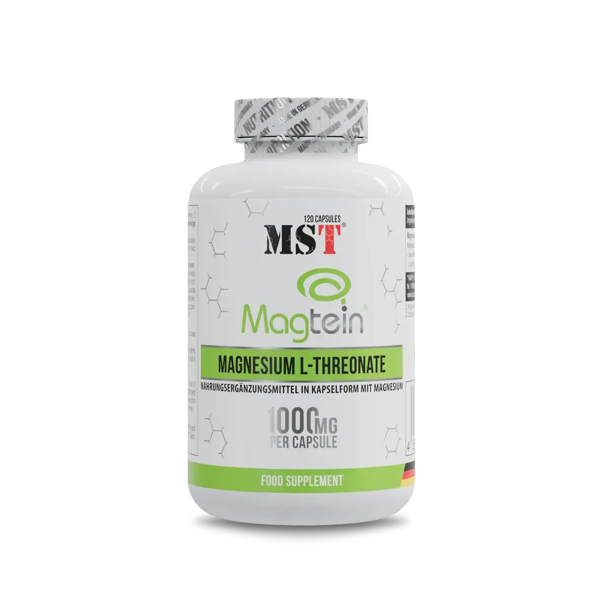 MST - Magnesium L-Threonate Magtein® 1000mg - 120 Kapseln
