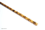 Rattan Stock mit Brandmuster