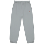 Power Fluffy Jogginghose – rote Stickerei